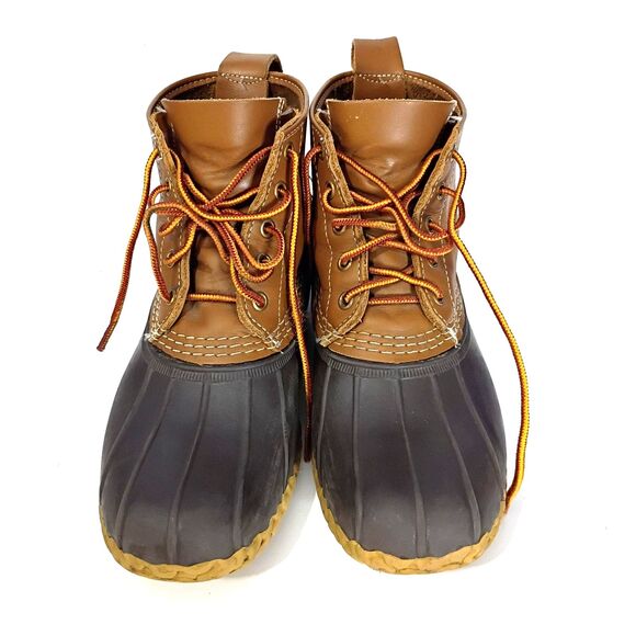 LL Bean Duck Boots Maine Bean Boots Made in USA Women's 9M Waterproof Outdoors - Picture 4 of 9